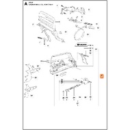 HUSQVARNA 372XP SPROCKET COVER  537 03 35-01