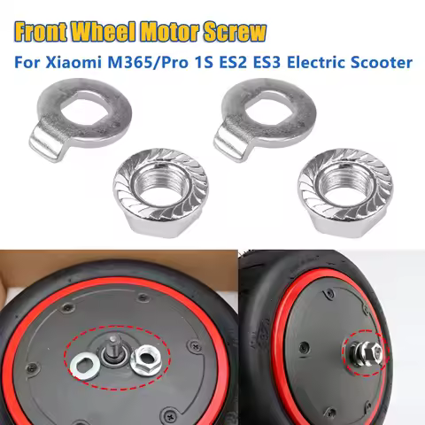 Front Wheel Motor Screws Washers Parts for Xiaomi M365/M365 Pro 1S ES2 ES3 Max G30 G30D Electric Sco