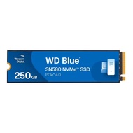 เวสเทิร์น ดิจิตอล การ์ดเอสเอสดี SSD 250GB Blue SN580 M.2 PCle/NVme R4000MB/s W2000MB/s - 5Year (WDS2