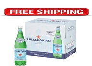 *Free Delivery* San Pellegrino Sparkling Mineral Water 1L * 12