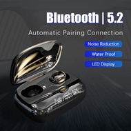 ♥100%Original Product+FREE Shipping♥ New TWS Earphone Wireless Bluetooth 5.2 Headphones Waterproof Sport Headsets Noise Reduction Earbuds with Mic