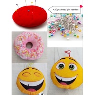 circle needles cushionspin cushions come with 20pcs head pin needle