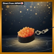 Realistic Ikura Sushi Strap Japanese Food Miniature Keychain
