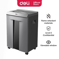 Deli Paper Shredder Heavy Duty Automatic Machine Office Supplies 16 Sheets (30L) ET096