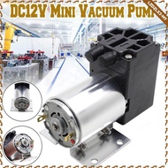 [Dovewill] Mini Air Pump Motor Diaphragm Air 65-120kpa DC12V Vacuum Suction 6W for Fuel with Bracket
