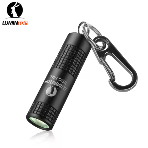 Lumintop 10280 Mini Flashlight EDC Pico Pocket Flashlight 130 Lumens 40 Meters Long Range USB Type C