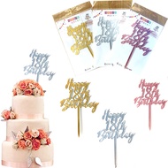 Acrylic Topper Happy 18th Birthday Cake Topper Birthday Cake Decorations Party Needs Supplies