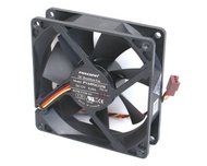 Foxconn PVA092G12M DC12 Volt 0.24 Amp, Rear Case Brushless Cooling Fan 92mm x 92mm x 25mm, 3-WIRE/3-