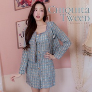 #JBS2465 Chiquita Tweed Set(Dress+Blazer) Joobs studio