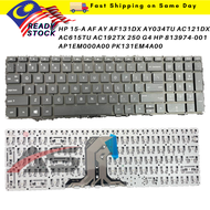 HP Keyboard 15-A AF AY AF131DX AY034TU AC121DX AC615TU AC192TX 250 G4  Ready stock