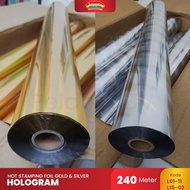 Hot Stamping Foil Hologram Ukuran 240m / Hotprint Foil Hologram
