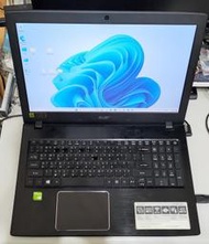 二手 acer 宏碁 E5-576G i5-8250U 8GB  120GB SSD windows 11