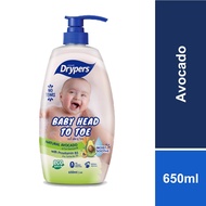 Drypers Baby Head To Toe AVO (650ml)