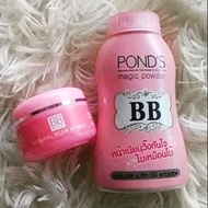 BB Cream + PONDS Magic Powder