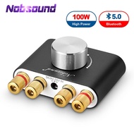 2019 Nobsound Mini Bluetooth 5.0 Digital Amplifier Hifi Stereo Wireless Audio Receiver Power Amp 50W