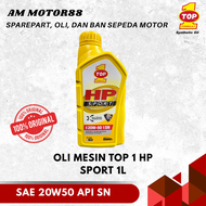 OLI TOP 1 HP SPORT 1L SAE 20W50 API SN OLI TOP1 HP 1L ORIGINAL