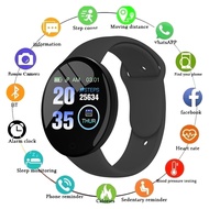 Smart Watch D18 Smart Bracelet Waterproof Fitness Tracker With Digital Display And Touch Control