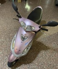 二手機車 光陽 2008年 so easy 100c.c  粉色 摩托車 限嘉義市面交自取