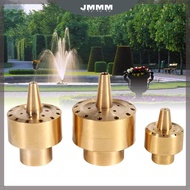 JMMM ทองเหลืองเบิ้ล หัวฉีดน้ำพุแบบตรงตรงกลาง Fnpt fnpt 1/2 "3/4" 1" หัวฉีดน้ำพุสระว่ายน้ำ ของขวัญที่