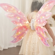 CAHAYA / Fairy Wings Outdoor Moving Fairy Butterfly Wings Electric Light Transmitter Small Angel Win