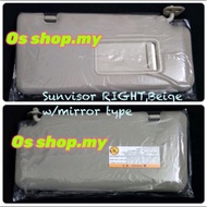 New baru Nissan LATIO Sunvisor Grand LIVINA Sun visor ( new ) 2007 -2012 2008 2009 cremin glass kaca