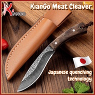 Japan damascus knife original chopper boning mongolian knife outdoor camping knife chef knife pisau 