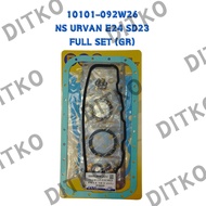 10101-09W26 NS URVAN E24 SD23 FULL SET (GRAPHITE)