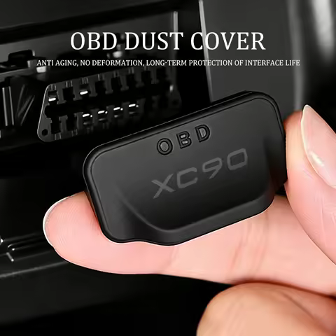 Car Accessories OBD Port Connector Protective Dustproof Cover Cap For Volvo XC90 S90 XC40 XC60 XC90 