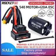Rocket-rc Sensored Brushless Combo Supersonic 540 Sensored Brushless Motor and 120A Sensored Brushle