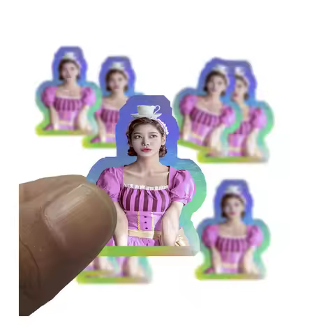 Factory Supplying Printable Vinyl Hologram Sticker Custom Paper For Laser Printer