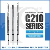 SUNSHINE SS-C210-I SOLDERING IRON REPLACEMENT TIP FOR S210 / C210 SOLDERING IRON