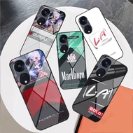 (KL-32) Softcase Glossy Glass Oppo Reno 8T 4G/5G Latest Handphone Case - Handphone Protector - Cellphone Accessories - Case Glass