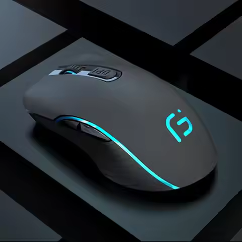 X9 Portable Bluetooth Mouse 4.0 + 2.4Ghz Wireless Dual Mode 2 In 1 Mouse for Laptops Rechargeable Ga