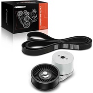 A-Premium Engine Serpentine Belt Drive Kit Compatible with Ford F-150 F150, F-250 F250, F-350 F350, 