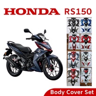 HONDA RS150 Full Body Cover Set Coverset Bodyset Body Kit Color Parts RS 150 V1 V2 V3 REPSOL White R