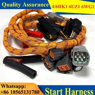 For ISUZU Start harness Diagnostic harness 4HK1 6HK1 6UZ1 6WG1 Engine Test Harness Excavator Wiring 
