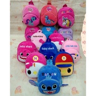 HOT ITEM Kids School Bag Kinder Garden Bag Didi Nana Beg Unicorn Pony Batman Baby Shark Hello Kitty 