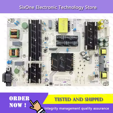 RSAG7.820.9713/ROH 65V1F-PRO LCD TV power board has been tested.