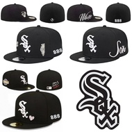 White Sox close cap for men no adjustable cap Basketball Cap fitted cap 7 size embroidery cap