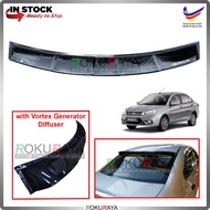 Proton Saga VVT (3rd Gen) 2016 Rear Wing Spoiler Visor Windscreen Sun Shade (Vortex Generator Diffus