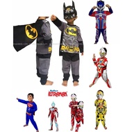 Batman superman transformers ultramen Bumblebee robot superhero Kids Costume Free MaskTHOR