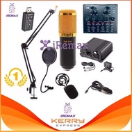 Alithai BM800 พร้อมอุปกรณ์ห้องอัดครบเซ็ต ไมค์อัดเสียง ขาตั้งไมค์ Mic Pop Filter Phantom 48V USB Soun