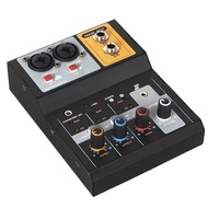 2-Way Recording Mixer USB Computer External Sound Card Live Karaoke DJ Mixer Audio Stage Small Mixin