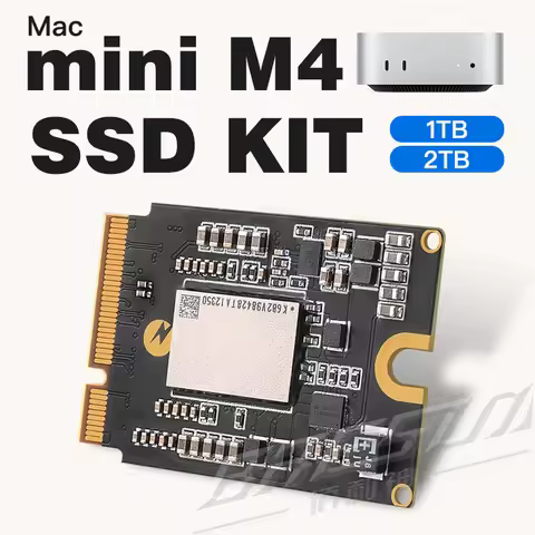 Mac MINI M4 128G upgrade hard drive 1T/2T storage space expansion New 1TB SDisk NAND MINI M4 DIY SSD