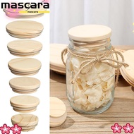 MARA Wood Lids Reusable Bottle Sealing Caps Compatible Canning Storage
