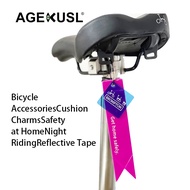 AGEKUSL Bicycle Reflective stickers Bike Safety Riding Night Riding Reflective Tape Warning Floating Tape Use For MTB Brompton 3Sixty Pikes Royale Camp Crius Trifold Folding Bike