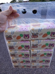 Crayon shinchan/mickey/angry bird/kuromi /rilakkuma tissue 蜡笔小新/米奇/ 懒惰熊 /小丁当 纸巾 1set 10 small pack