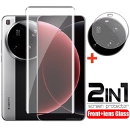 2 IN 1 Screen Protector For Xiaomi 15 Ultra Pro 15Pro 15Ultra Mi15 Xiaomi15 5G 9H Full Cover Tempere