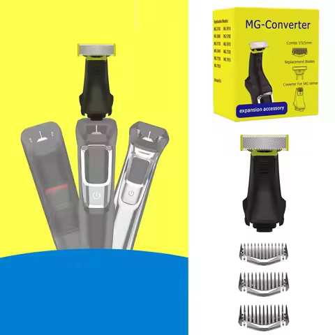 One Blade Shaver Replacement Blades Compatible with Norelco Multigroom 3000 5000 7000 9000 Series El