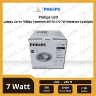Philips Pomeron 59776 070 7W Recessed Spotlight